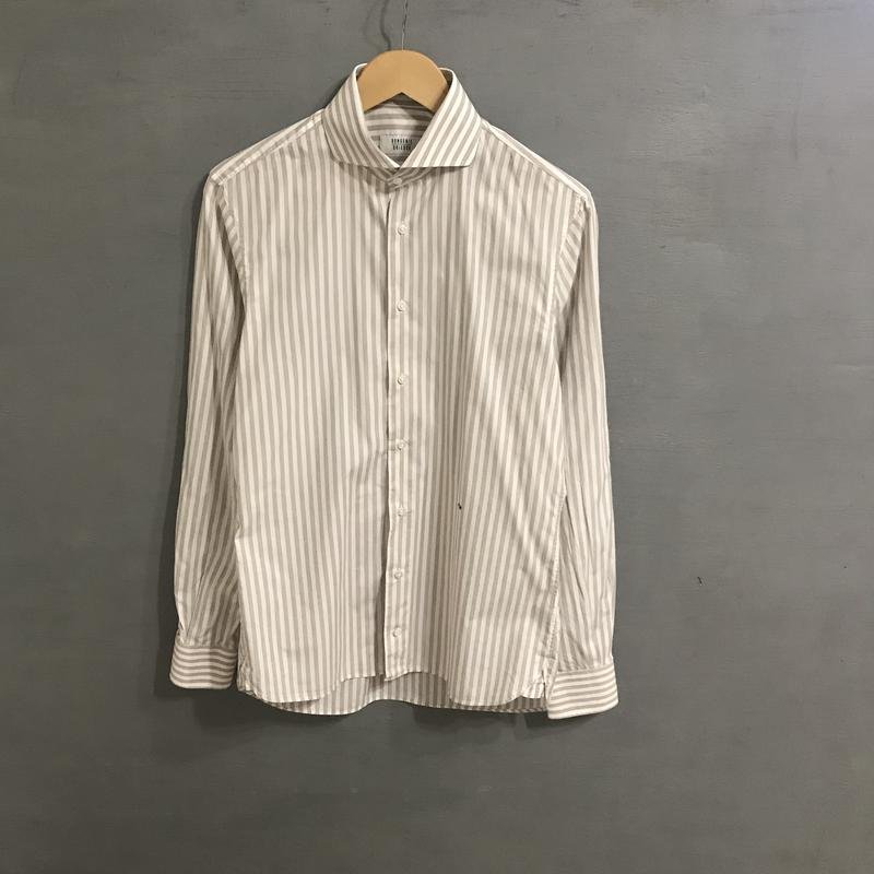 Мужской Bongenie Grieder Рубашка Белая Хлопок 38 /