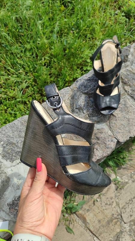 Женские Coach Босоножки Чёрный 35.5