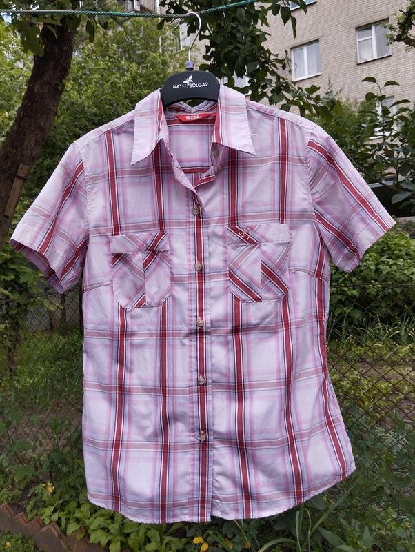 Damen Fjällräven Hemd Rosa Polyester 36