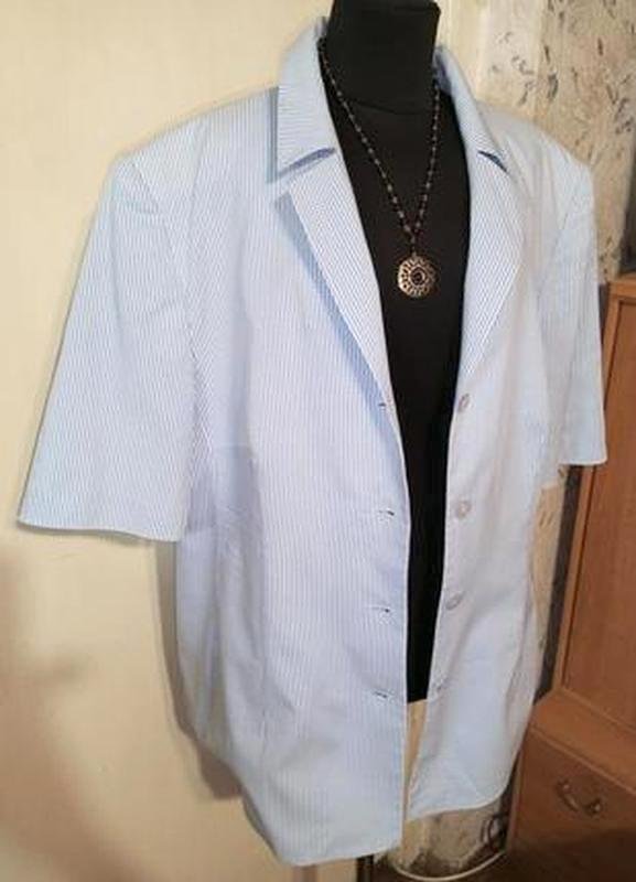 Femme Gerry Weber Blazer Bleu Coton 44 / XXL / 52