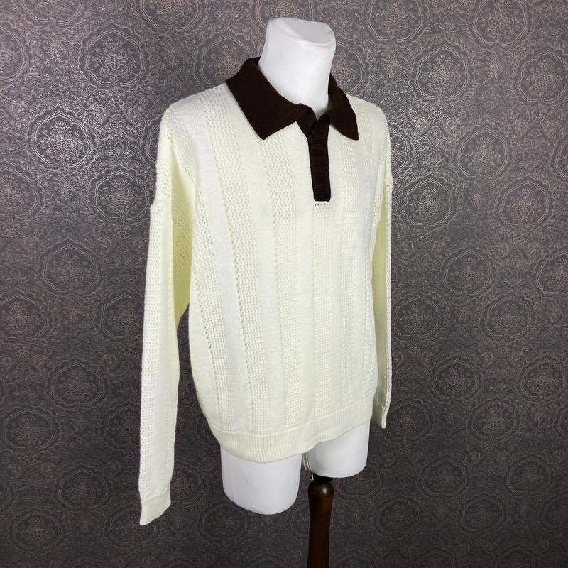 Мужской ASOS Свитер Коричневый Акрил 38 / M / 46