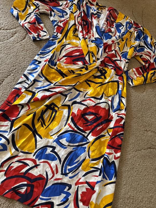 Women Brioni Dress Multicolor Silk S