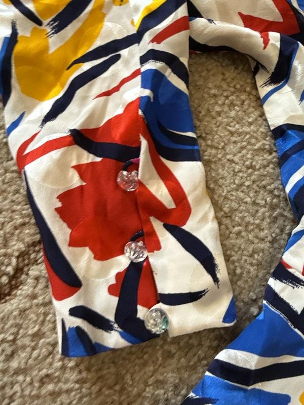 Women Brioni Dress Multicolor Silk S