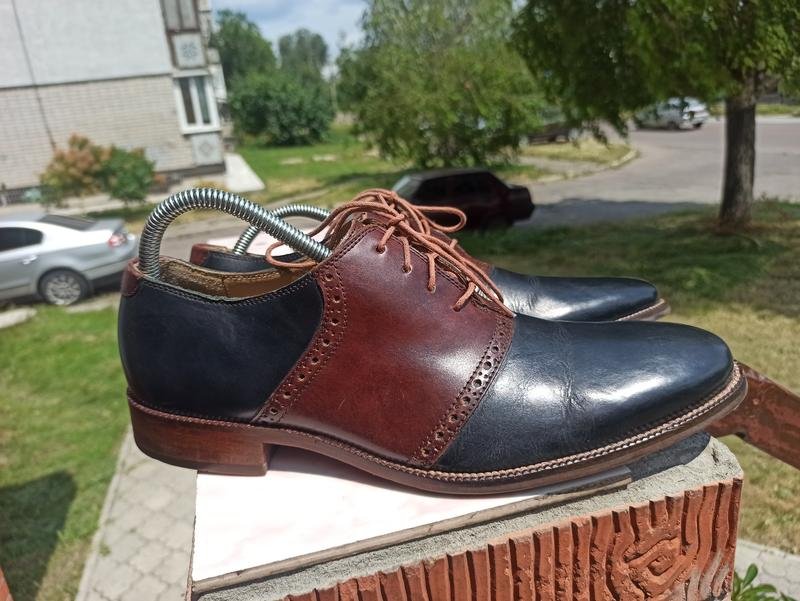 Мужские Cole Haan Ботинки Чёрный Кожа 45