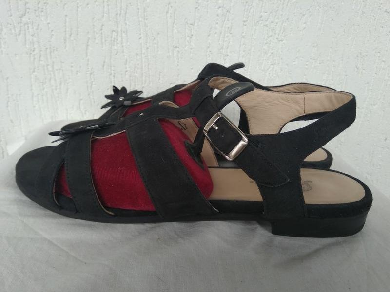Women Sioux Heels Black Leather 39