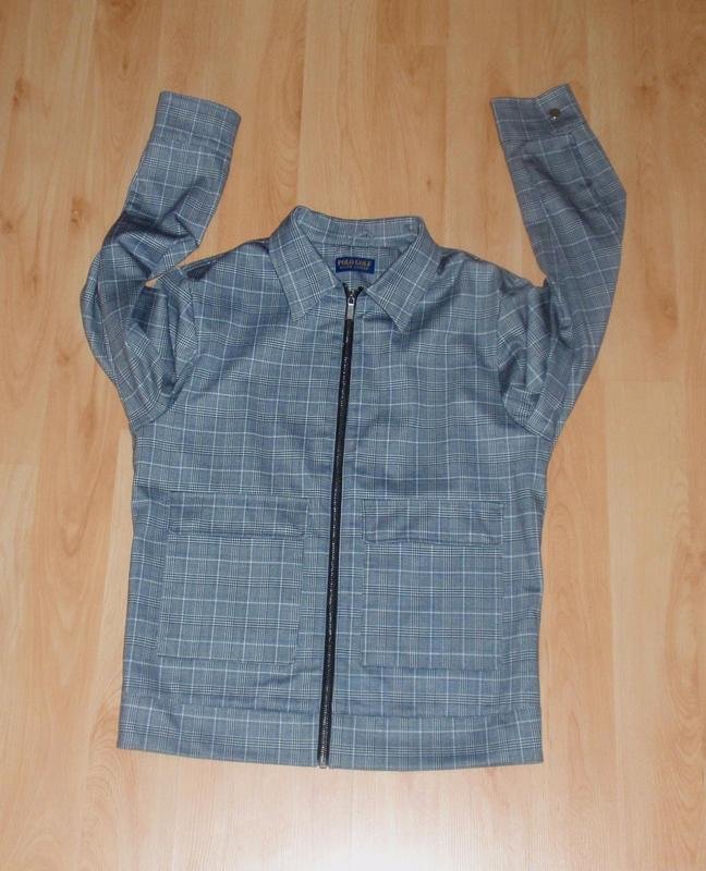 Men Polo Ralph Lauren Jacket Grey Polyester 36 / S
