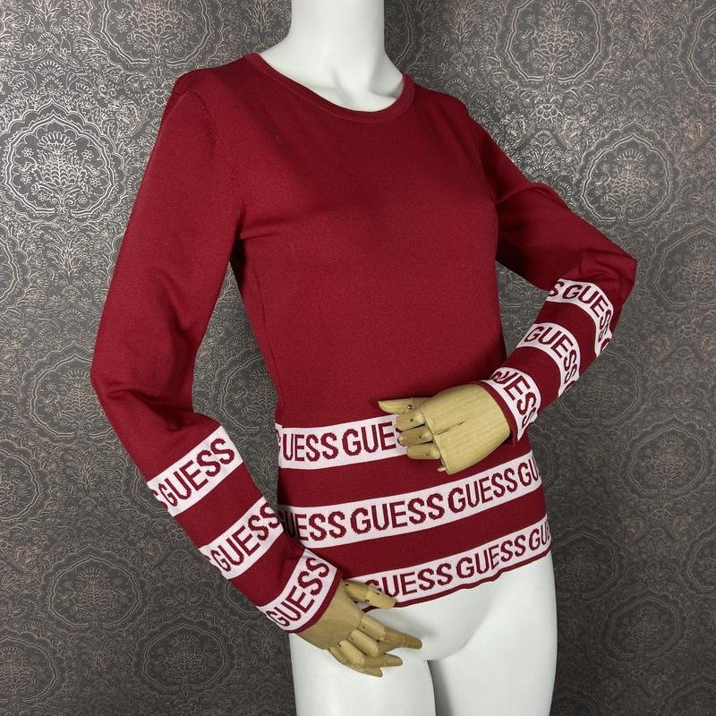 Женский GUESS Свитер Красный Вискоза 38 / M / 46