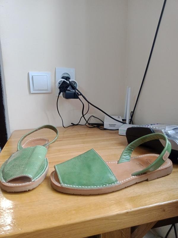 Женские Castelli Босоножки Зелёный Кожа 40