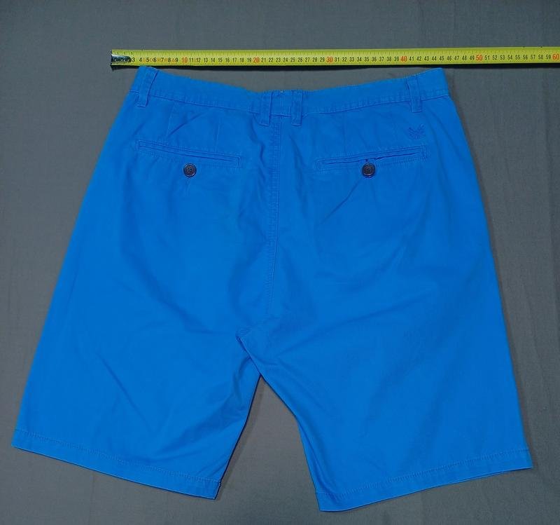Men Crew Clothing Shorts Blue Cotton 34 / L / 50