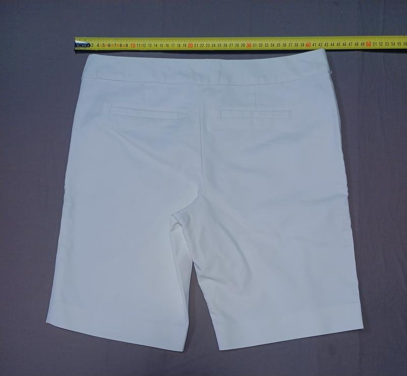 Femme Banana Republic Shorts Blanc Coton 36 / S /