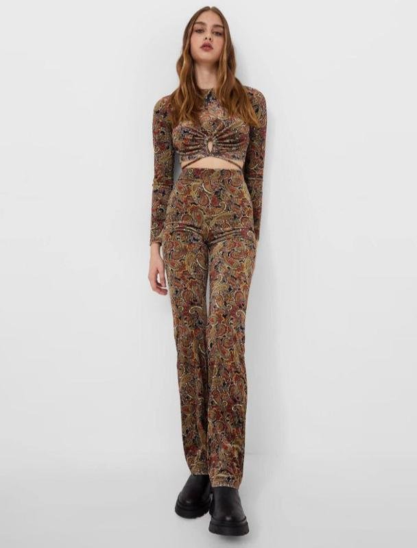 Femme Carolina Herrera Pantalons Multicolore