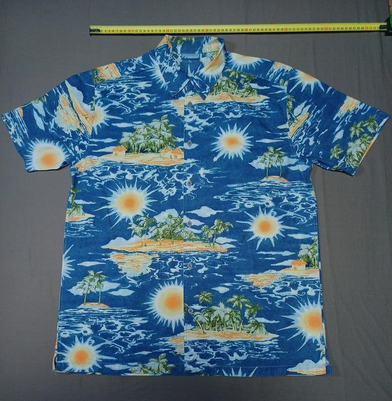 Herren Mantaray Hemd Mehrfarbig Baumwolle 40 /L /