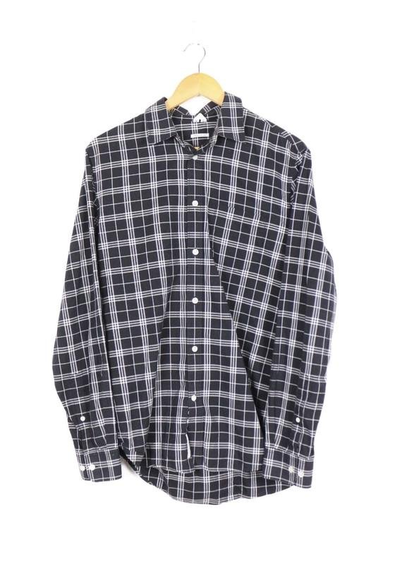 Homme ARKET Chemise Noire 38 / M / 46