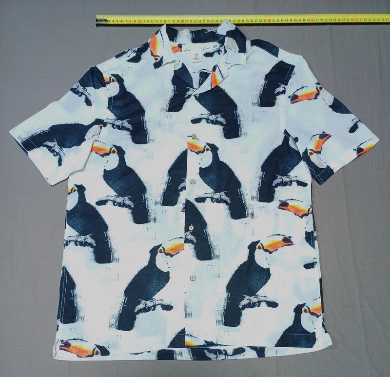 Uomo H&M T-Shirt Bianca Cotone 36 / S / 44