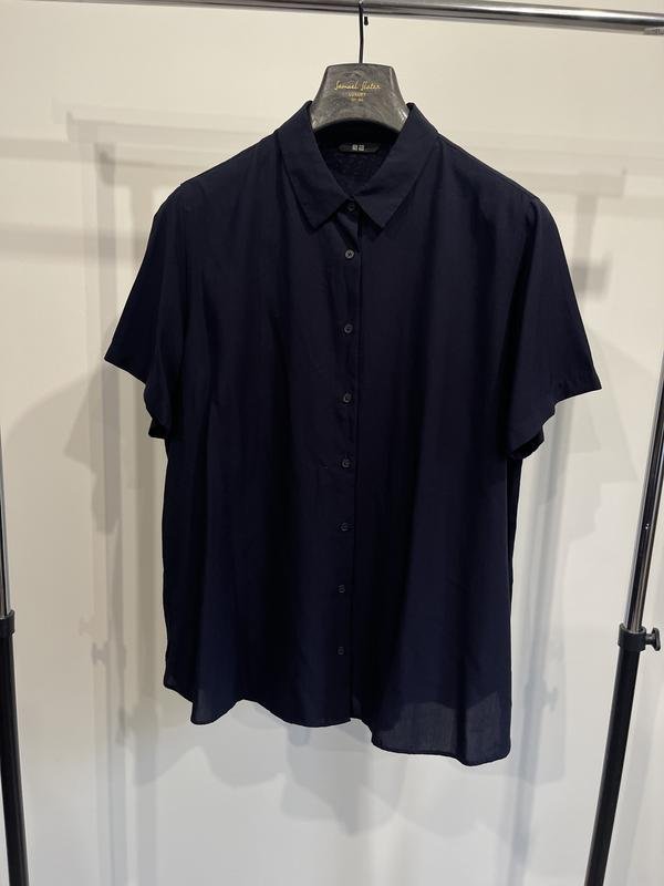 Женская Uniqlo Сорочка Тёмно-синяя 42 / XL / 50