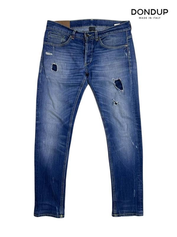 Мужские Dondup Джинсы Синие Джинс 30 / S / 44