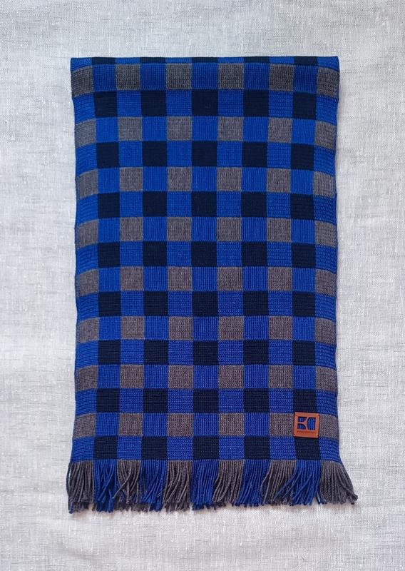 Men BOSS Orange Scarf Multicolor Wool
