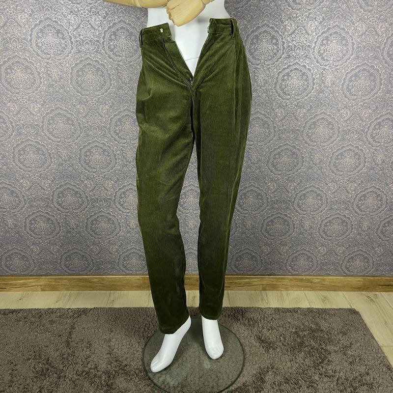 Женские Levi's Брюки Зелёный Хлопок 34