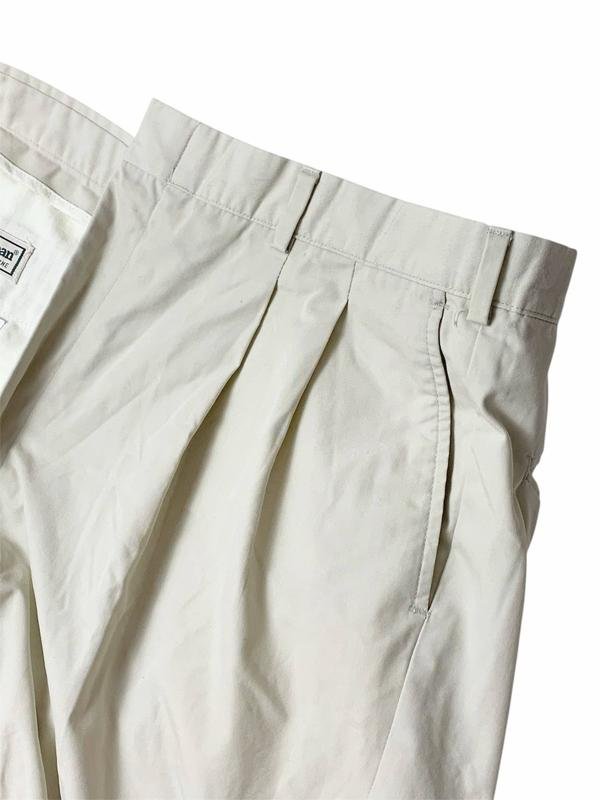 Uomo L.L. Bean Pantaloni Beige Poliestere 36 / XL