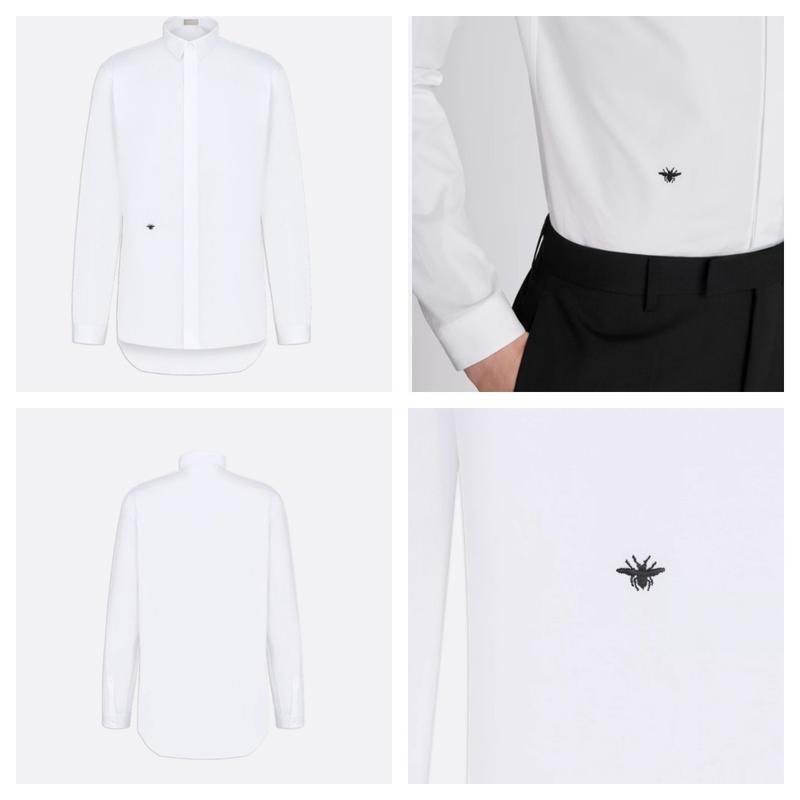 Herren Christian Dior Hemd Weiß L