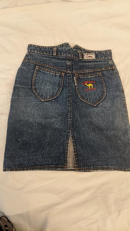 Women Camel Active Skirt Navy Denim 38 / M / 46