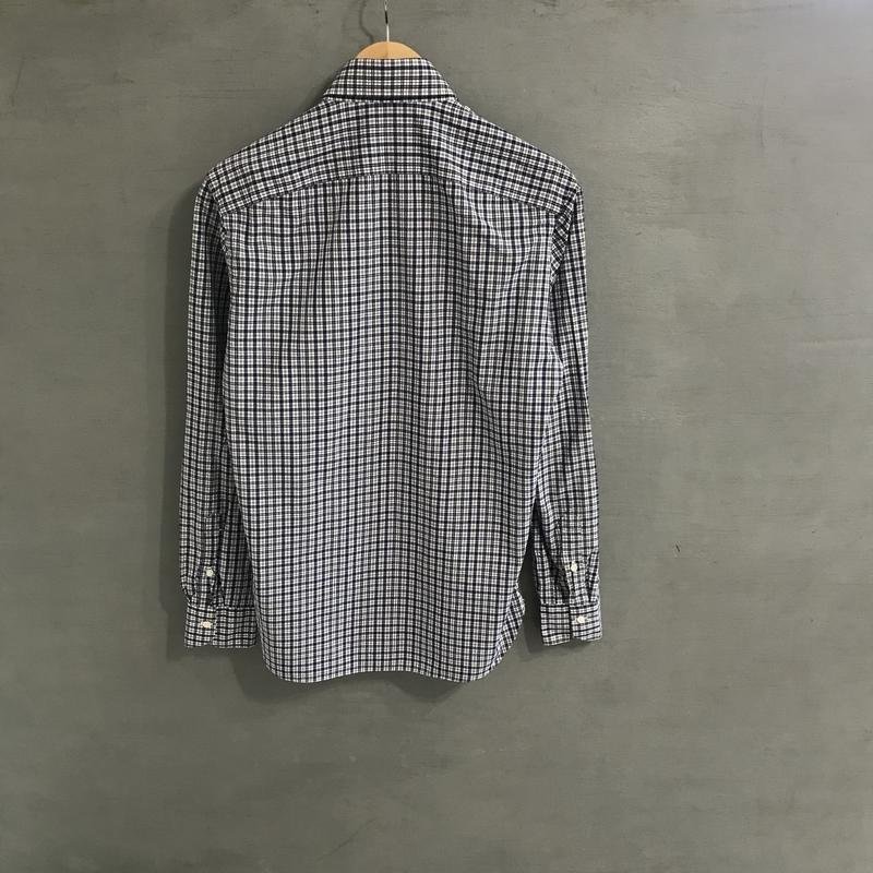 Men Isaia Napoli Shirt White Cotton 36 / S / 44