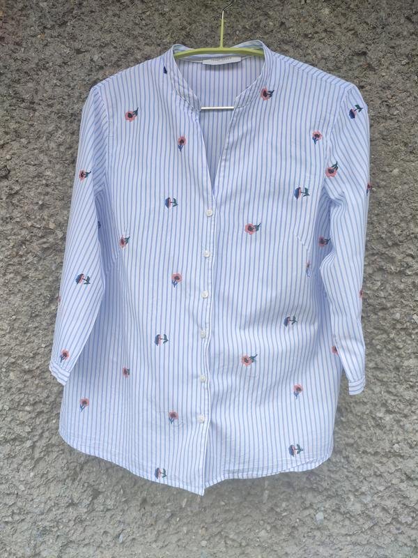 Femme Gerry Weber Chemise Blanche Coton 38 / M /