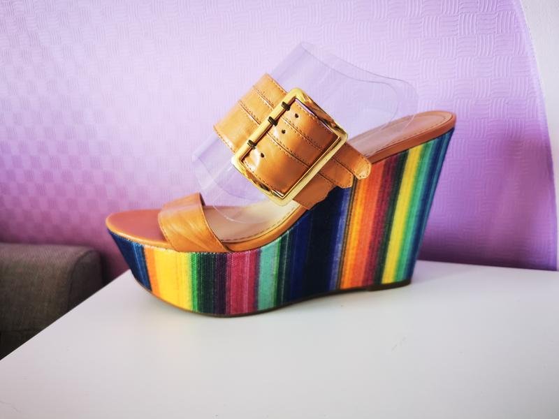 Donna Nine West Sandali Multicolore Pelle 38.5