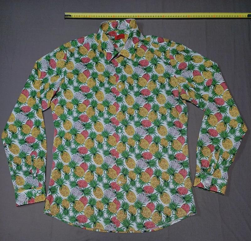 Uomo Devil's Advocate Camicia Multicolore Cotone