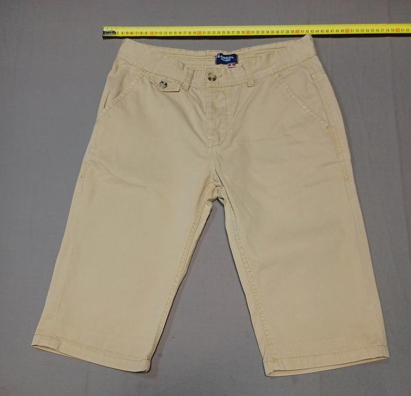 Мужские Kangol Шорты Хаки Хлопок 29