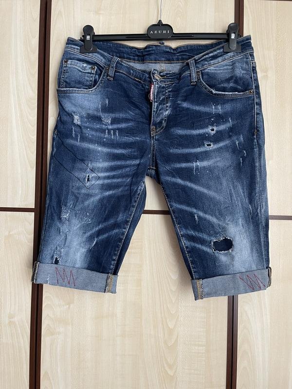 Herren Dsquared² Shorts Marineblau 33 / L / 48