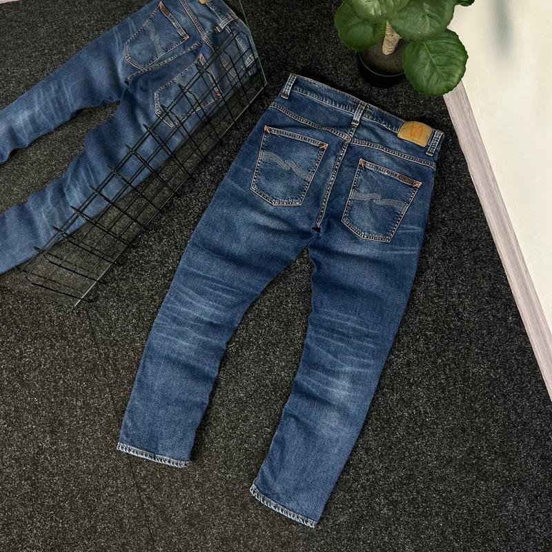 Men Nudie Jeans Jeans Navy Denim 32