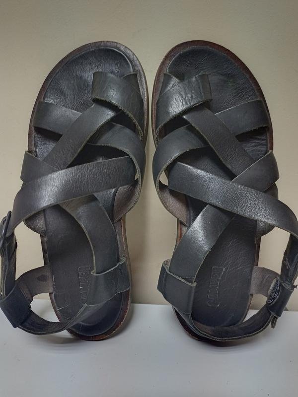 Мужские Camper Сандалии Серый Кожа 41.5