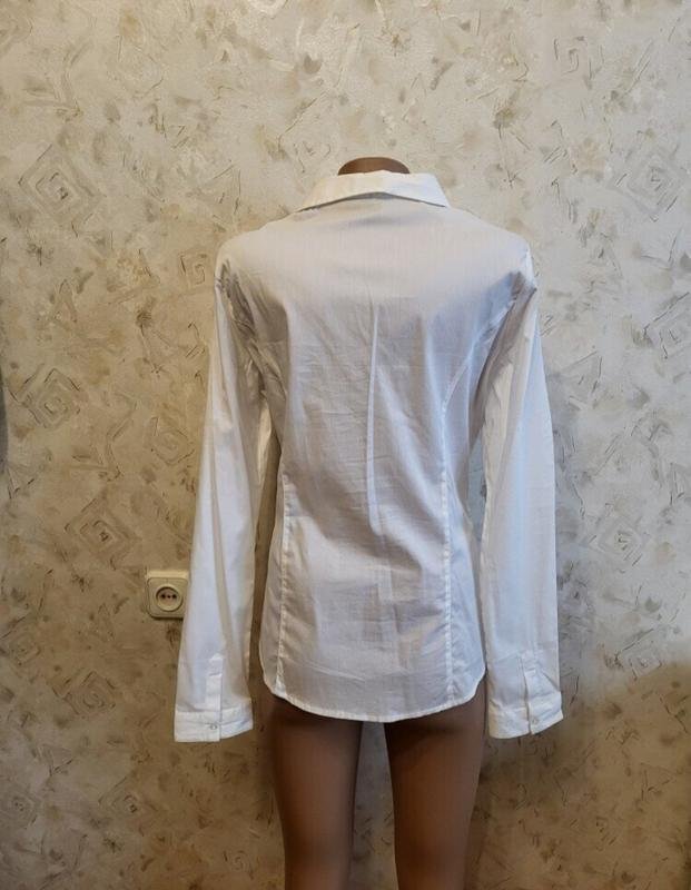 Women Shirt White Cotton 38 / M / 46