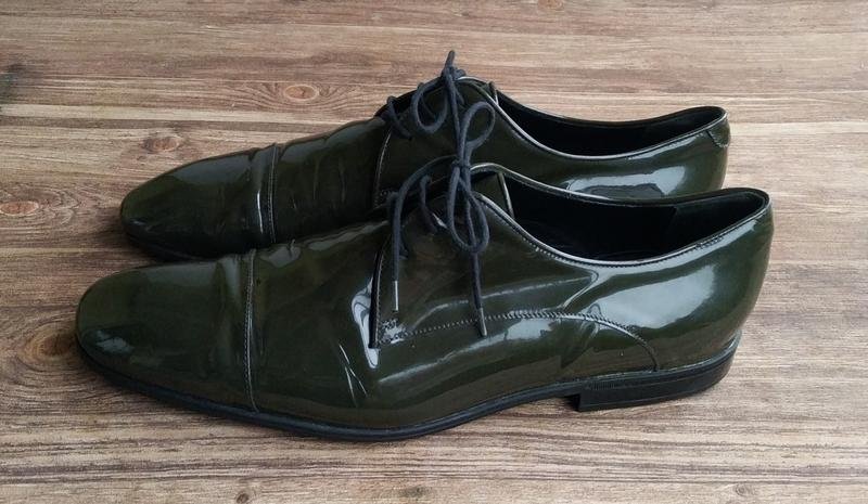 Uomo Gucci Tacchi Kaki Pelle 42,5