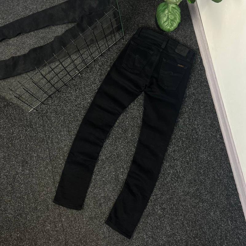 Men Nudie Jeans Jeans Black Denim 29 / S / 42