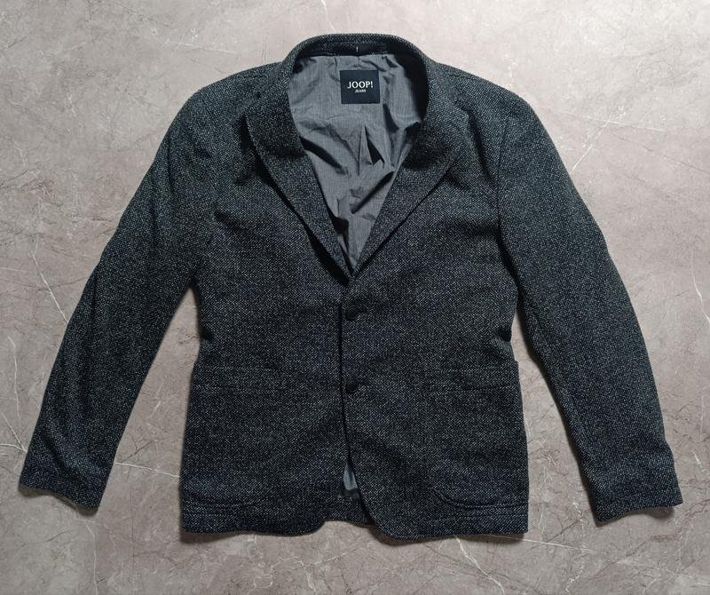 Herren JOOP! Sakko Grau Viskose 38 / M / 46
