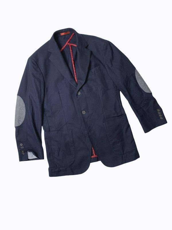 Men Hackett Blazer Navy Cashmere 36 / S / 44