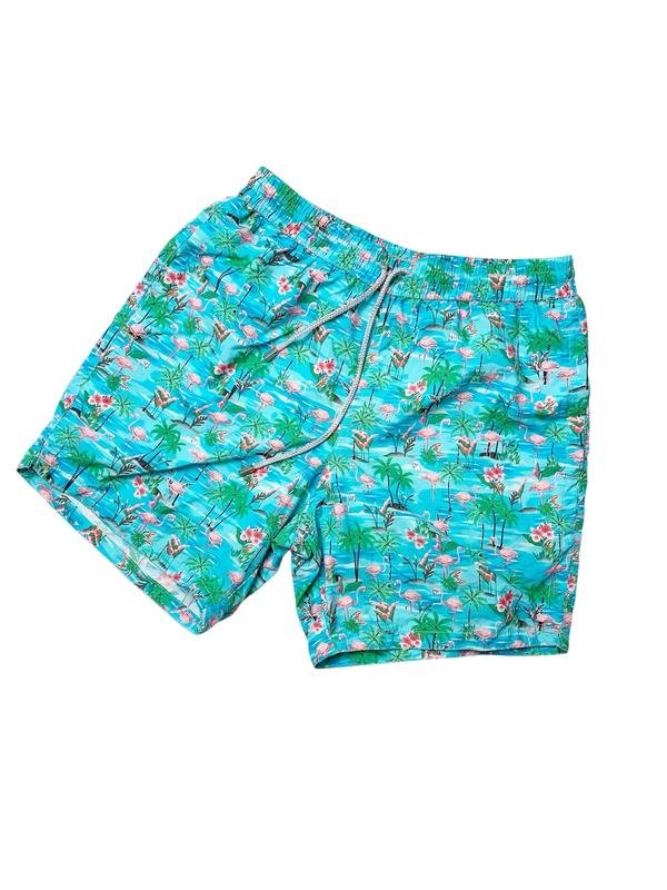 Herren Zeybra Portofino Shorts Blau Nylon 30 / S /