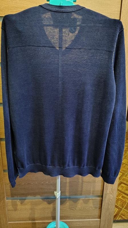 Men BOSS Orange Pullover Navy Linen 40 /L / 48