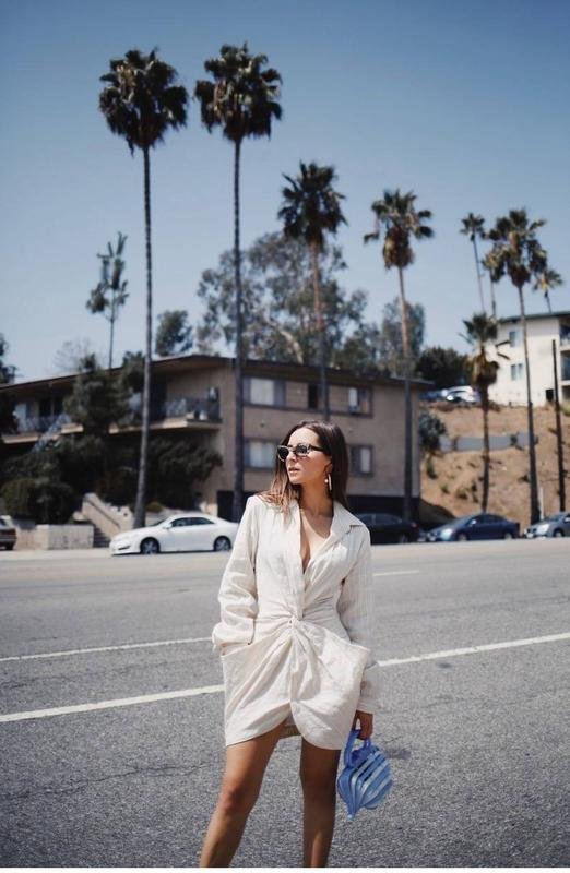 Женское Jacquemus Платье Бежевый 36 / S / 44