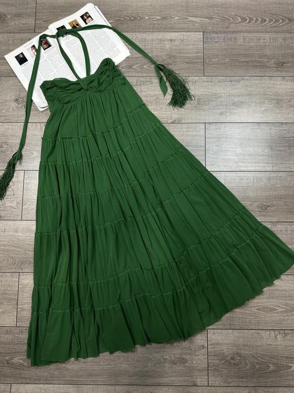 Donna Jean Paul Gaultier Abito Verde Poliammide 36