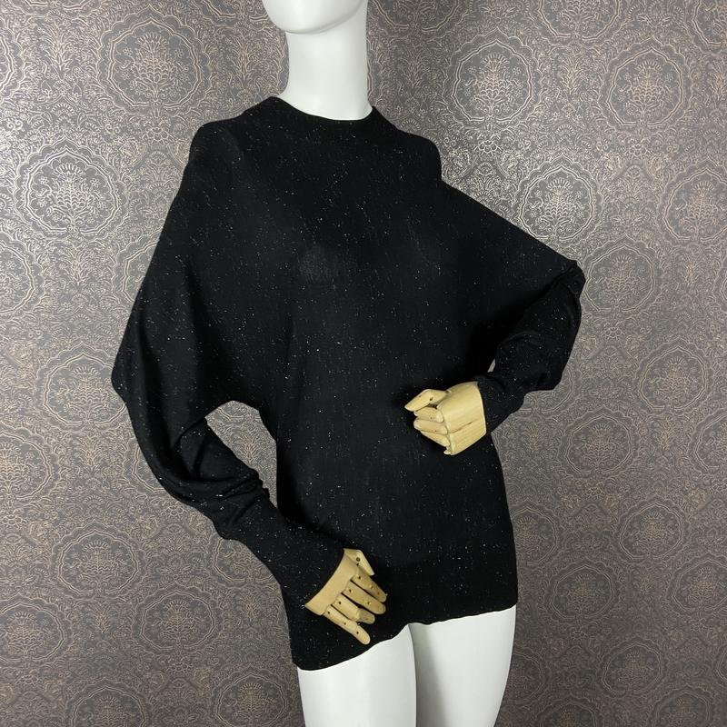 Femme Whistles Pull Noir Viscose 36