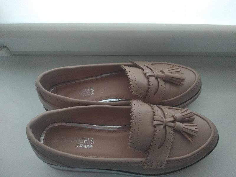 Donna Dune London Mocassini Beige Pelle Sintetica