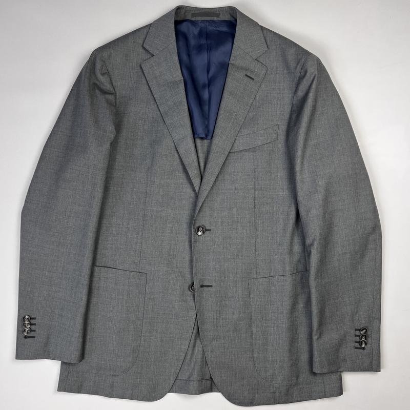 Мужской Suitsupply Пиджак Серый Шерсть 40 /L / 48