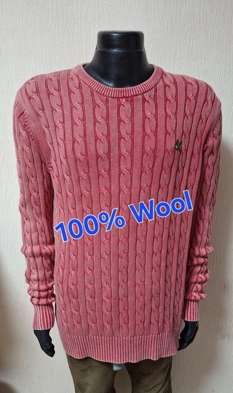 Homme Jean Paul Gaultier Pull Rose Laine 40 /L /