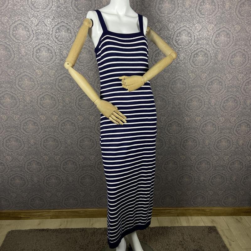 Женское & Other Stories Платье Тёмно-синий Вискоза