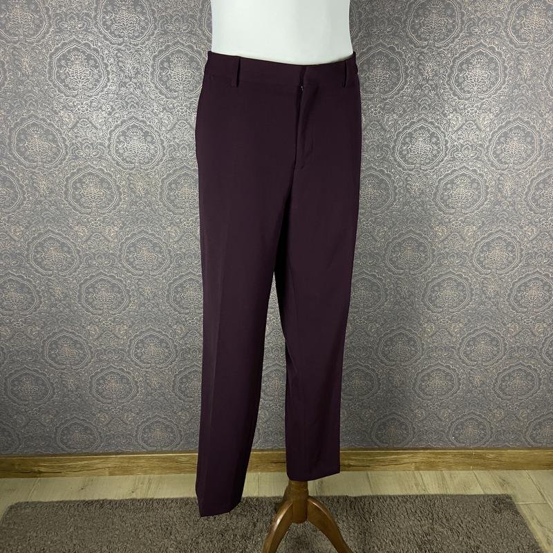 Homme Joseph Pantalon Bourgogne Polyester 36 / XL