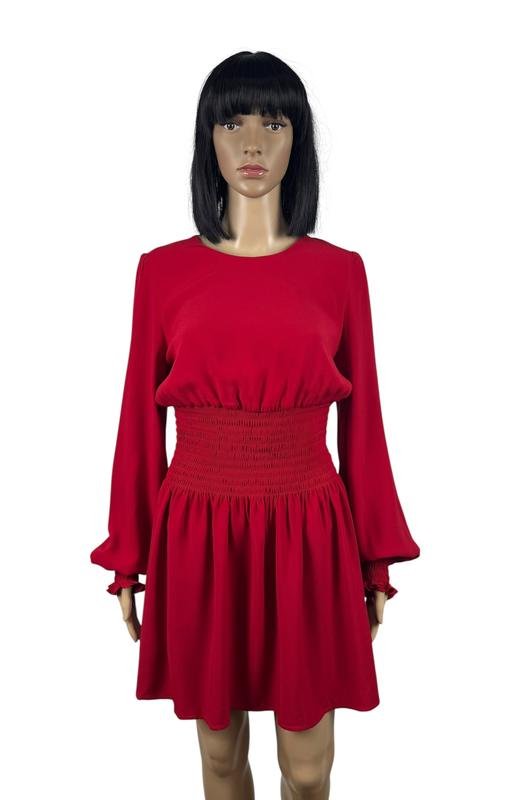 Femme Dondup Robe Rouge Viscose 38 / M / 46