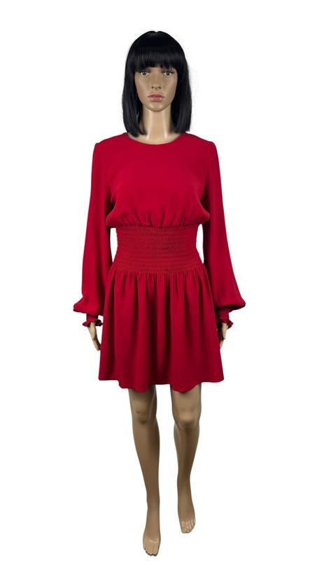 Femme Dondup Robe Rouge Viscose 38 / M / 46